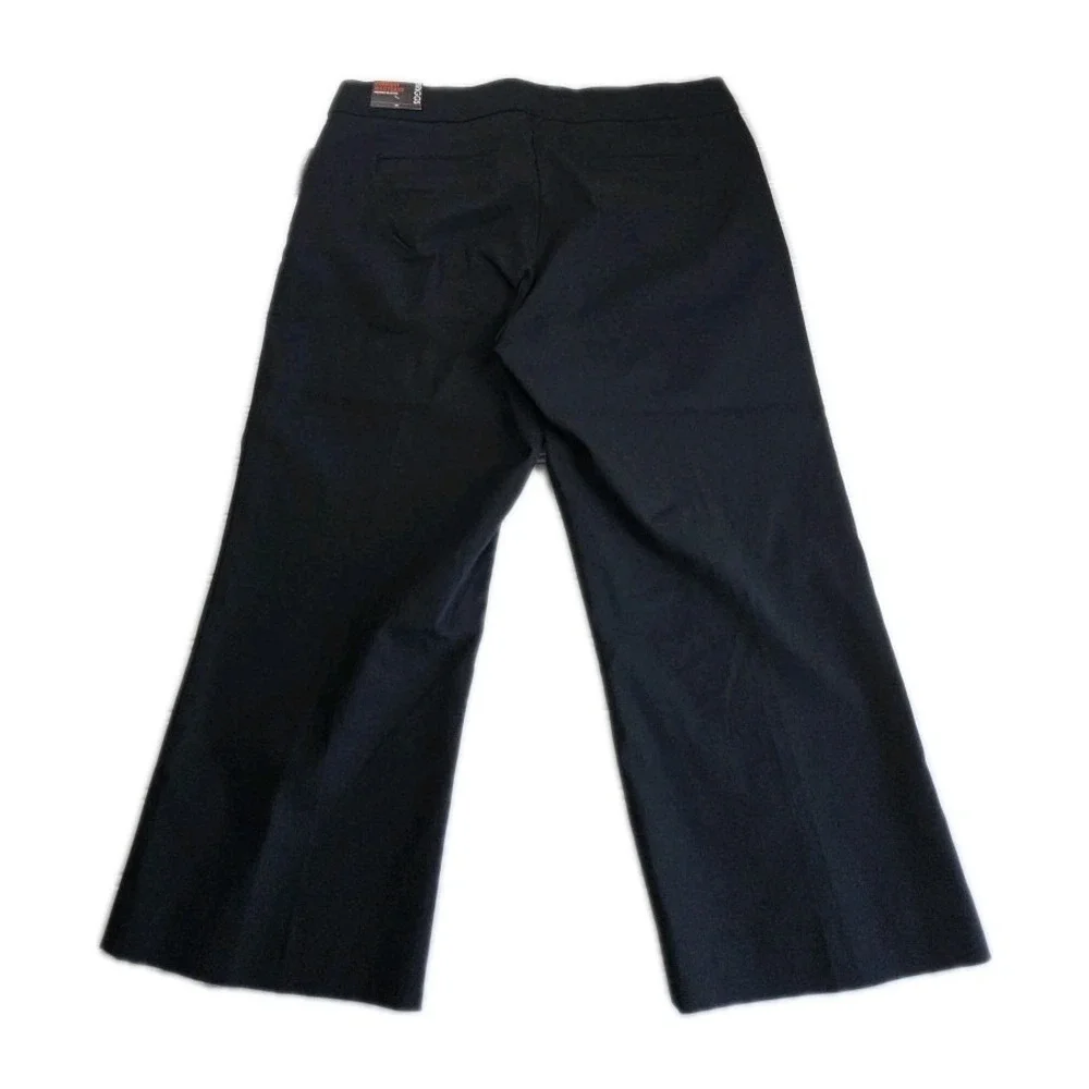 Briggs Hidden Elastic Pants Women's 16 Black Pull On Pockets Career Trouser NWT‎